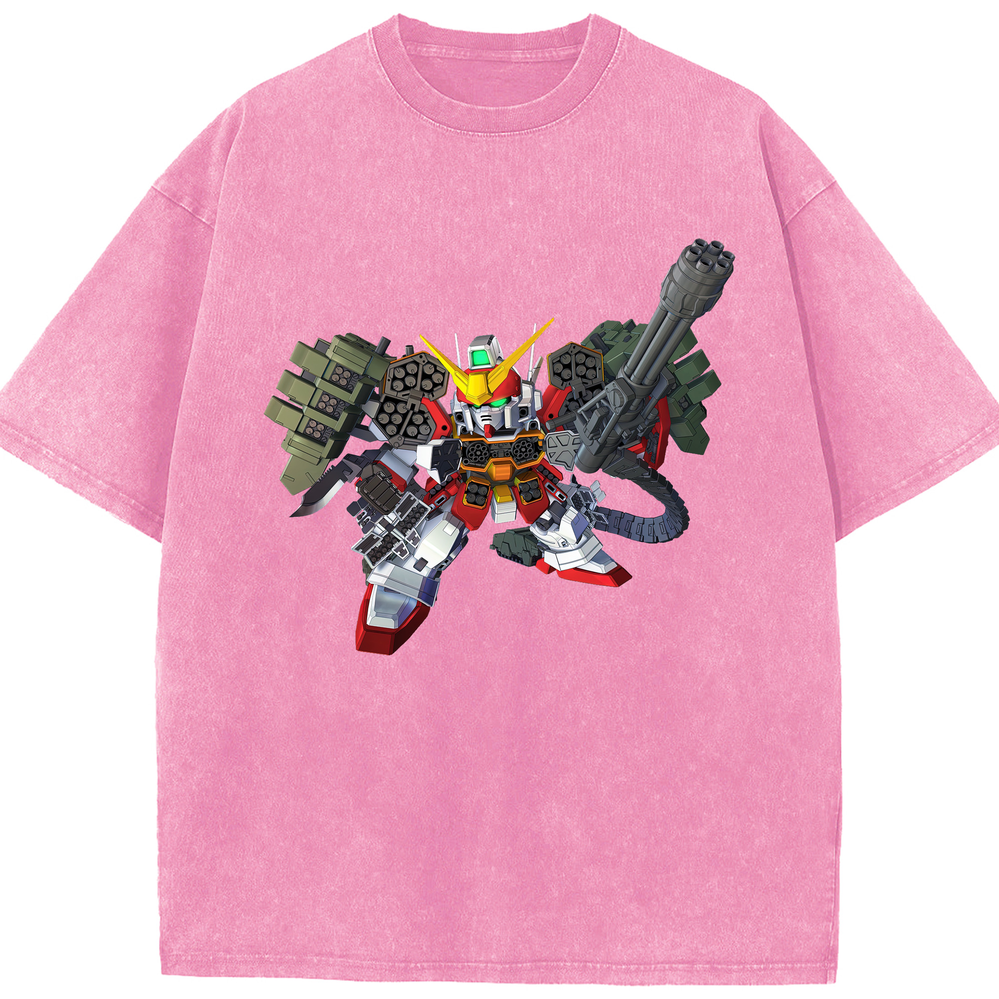 （画像用） 機動戦士ガンダム Mobile Suit Gundam 綿100% ヴィンテージ風 半袖Tシャツ（フロントプリント）